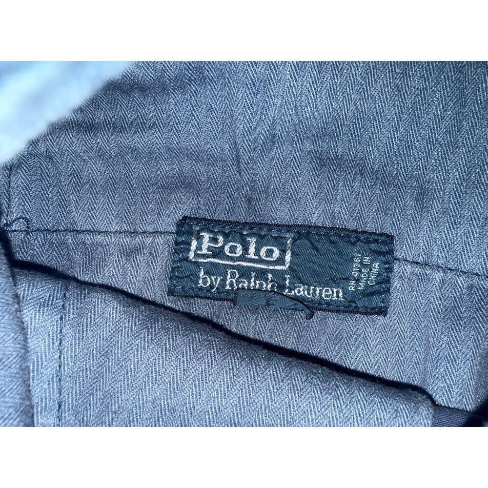 Polo by Ralph Lauren Cargo Shorts Blue Size 34 RL-67 Utility Vintage Style - Picture 2 of 8